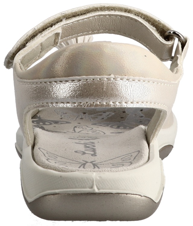Lurchi Sandale »Flora« Sandalette mit Blumenverzierung, Größenschablone zum Download