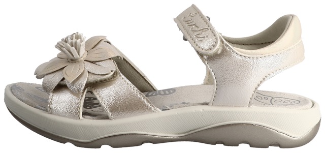 Lurchi Sandale »Flora« Sandalette mit Blumenverzierung, Größenschablone zum Download