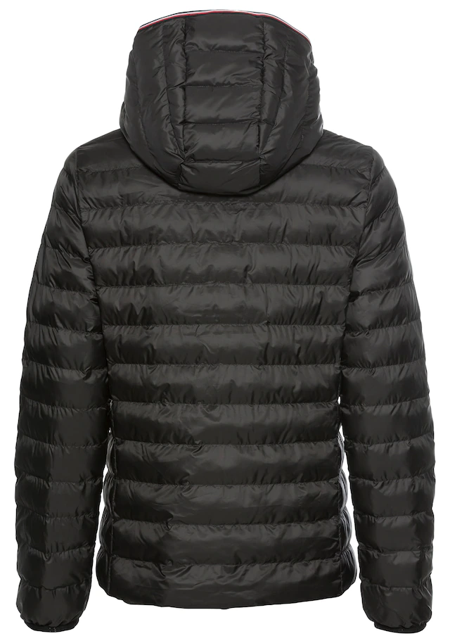 Tommy Hilfiger Steppjacke »LW PADDED GLOBAL STRIPE JACKET« Global Serie TH WOMEN, mit Kapuze sportive Kapuze mit Global Stripe