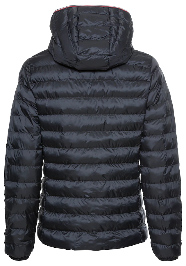 Tommy Hilfiger Steppjacke »LW PADDED GLOBAL STRIPE JACKET« Global Serie TH WOMEN, mit Kapuze sportive Kapuze mit Global Stripe