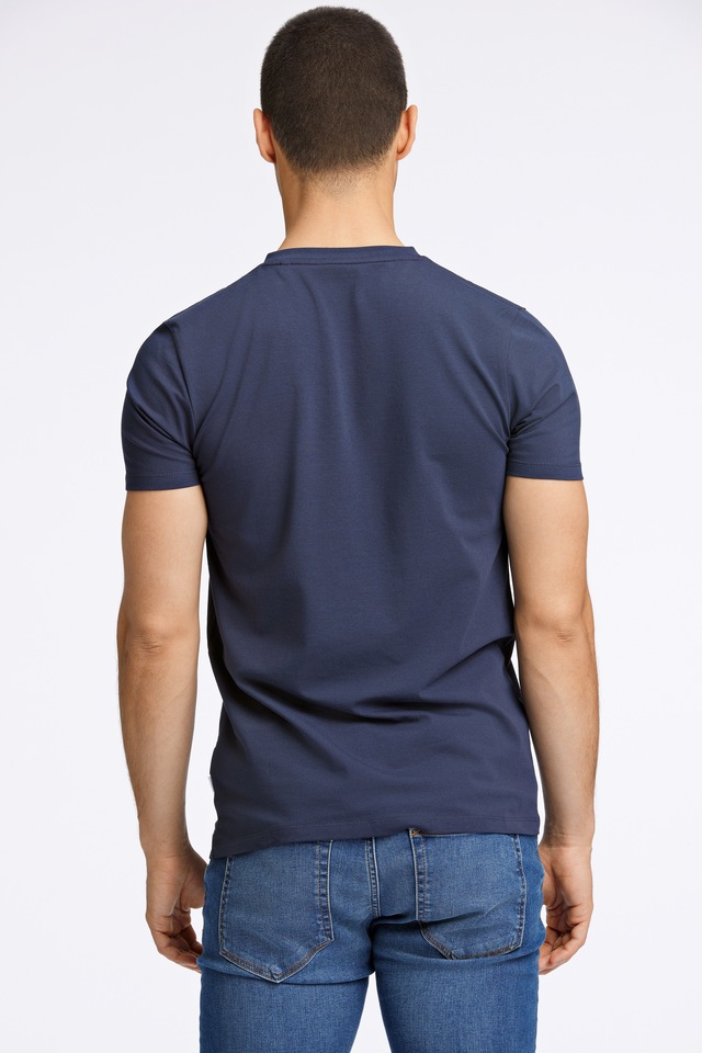 LINDBERGH T-Shirt mit V-Ausschnitt