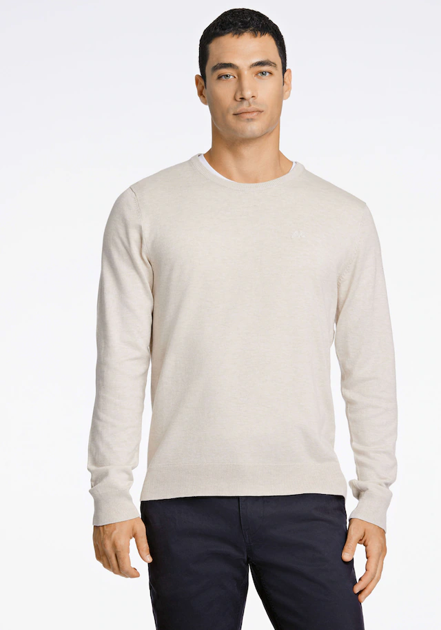 LINDBERGH Strickpullover mit Logo-Stickerei