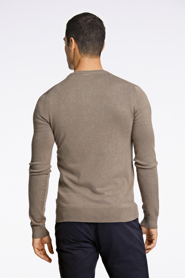 LINDBERGH Strickpullover mit Logo-Stickerei