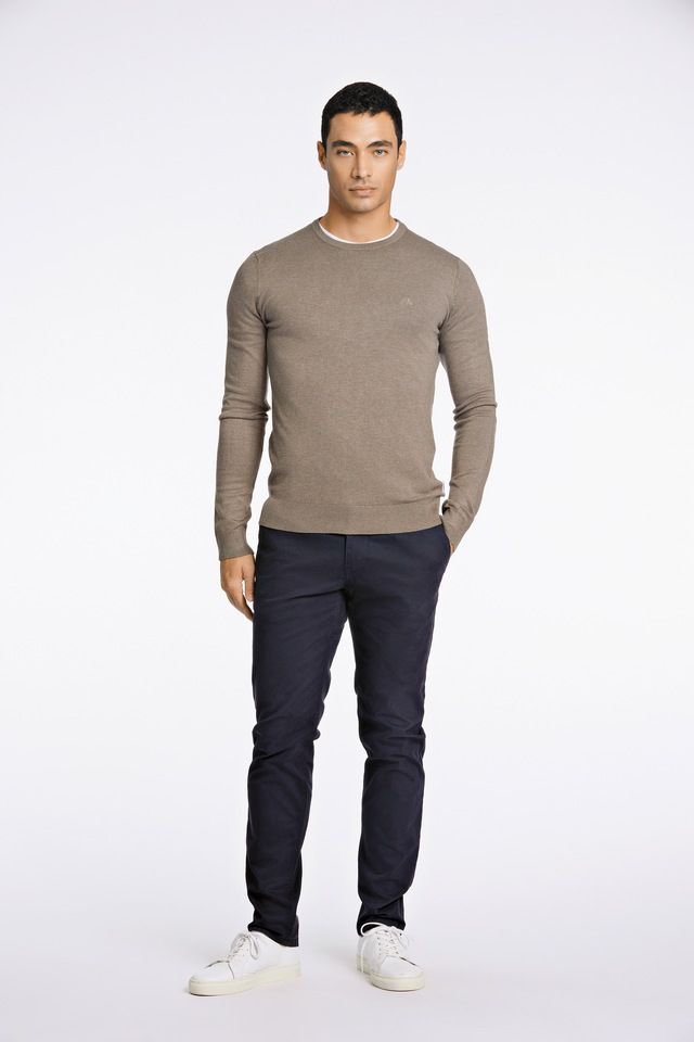 LINDBERGH Strickpullover mit Logo-Stickerei