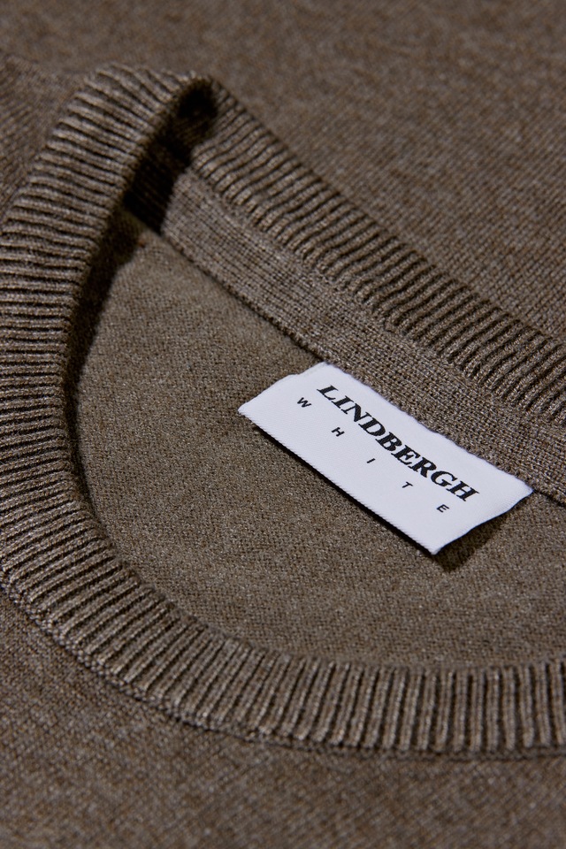 LINDBERGH Strickpullover mit Logo-Stickerei