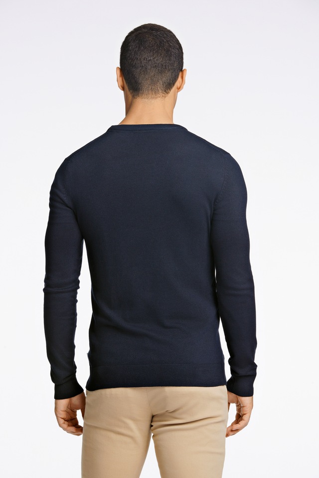 LINDBERGH Strickpullover mit Logo-Stickerei