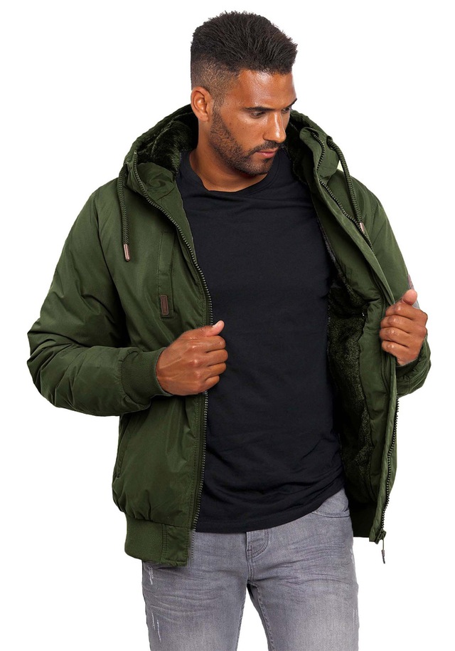 Alessandro Salvarini Winterjacke »ASWeighty« mit weichem Teddyfell innen