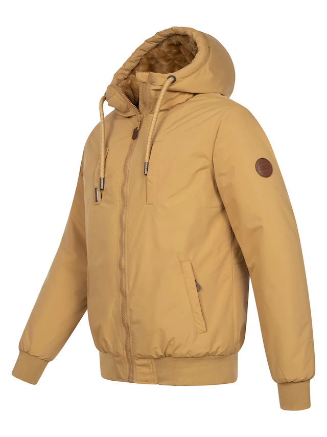 Alessandro Salvarini Winterjacke »ASWeighty« mit weichem Teddyfell innen
