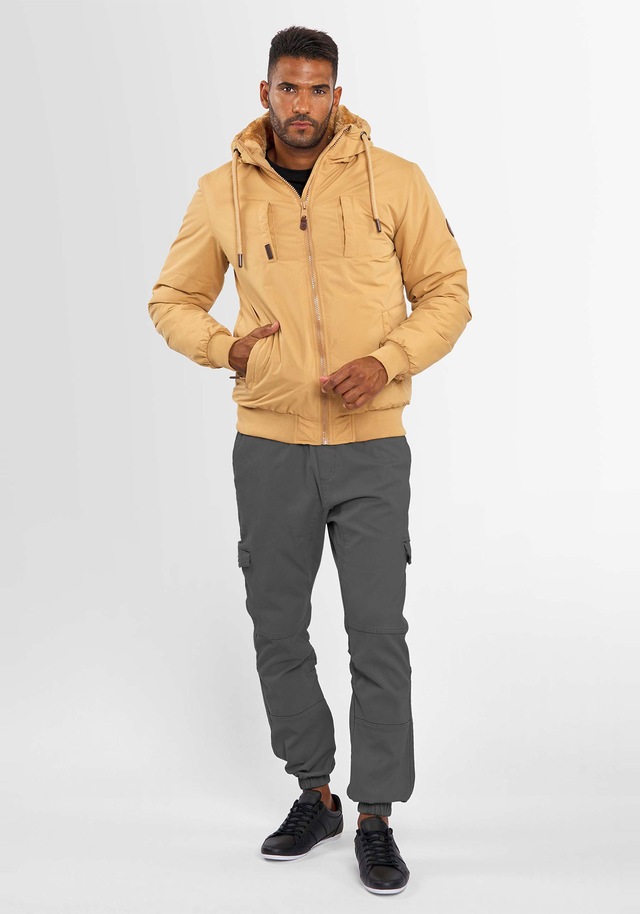 Alessandro Salvarini Winterjacke »ASWeighty« mit weichem Teddyfell innen