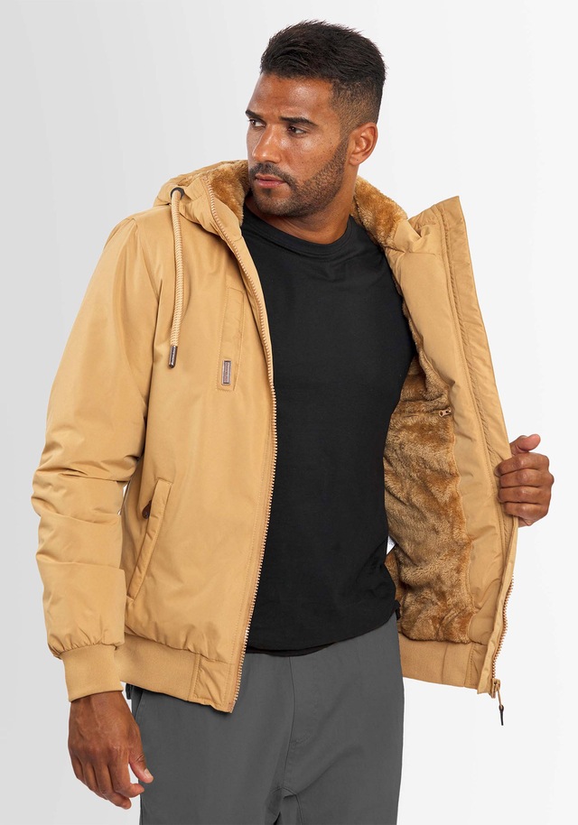 Alessandro Salvarini Winterjacke »ASWeighty« mit weichem Teddyfell innen
