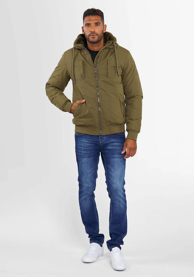 Alessandro Salvarini Winterjacke »ASWeighty« mit weichem Teddyfell innen