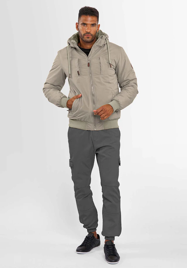 Alessandro Salvarini Winterjacke »ASWeighty« mit weichem Teddyfell innen