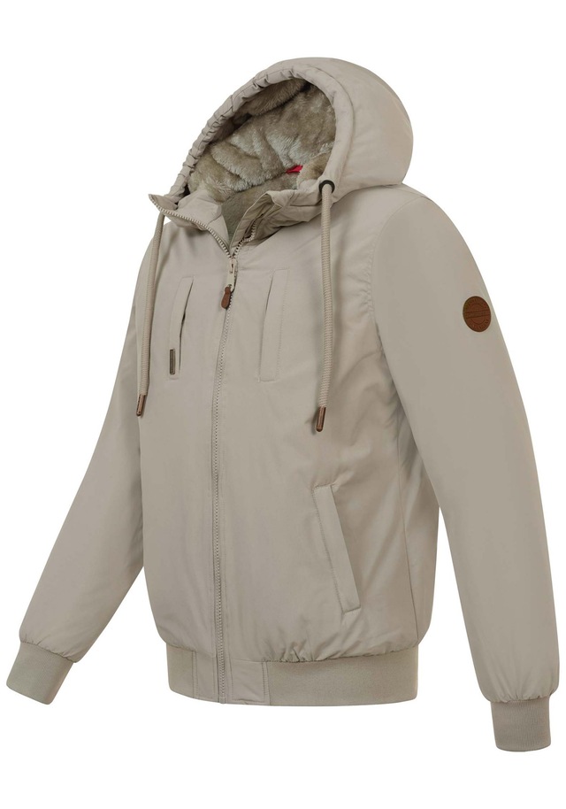 Alessandro Salvarini Winterjacke »ASWeighty« mit weichem Teddyfell innen