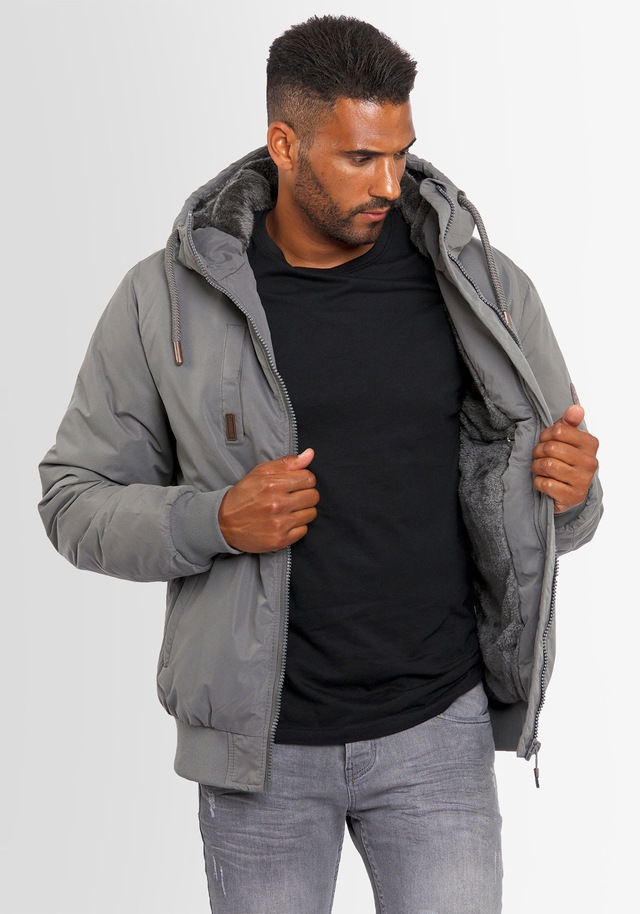Alessandro Salvarini Winterjacke »ASWeighty« mit weichem Teddyfell innen