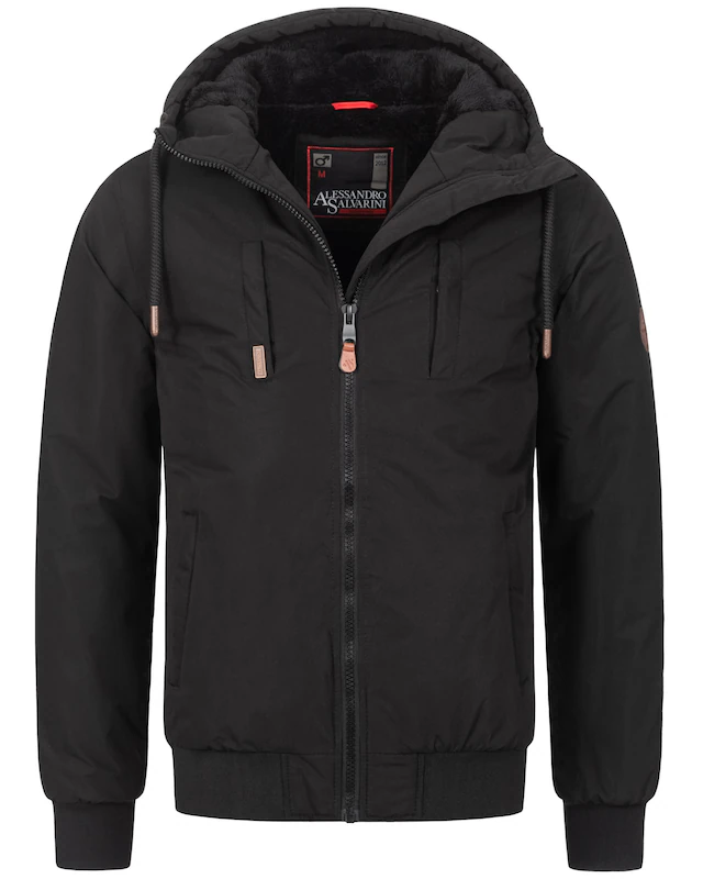 Alessandro Salvarini Winterjacke »ASWeighty« mit weichem Teddyfell innen