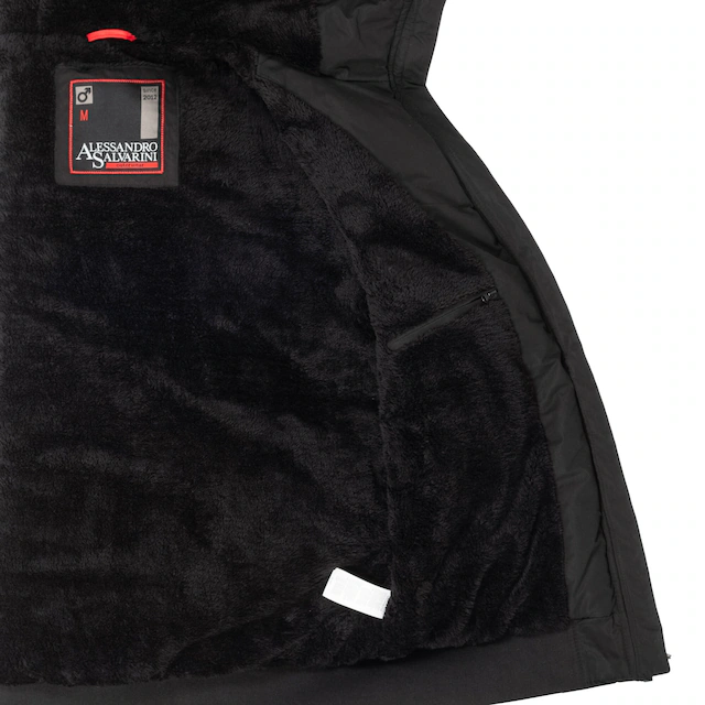Alessandro Salvarini Winterjacke »ASWeighty« mit weichem Teddyfell innen