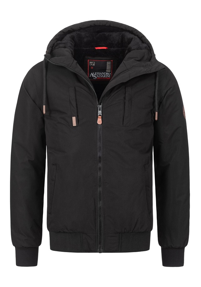 Alessandro Salvarini Winterjacke »ASWeighty« mit weichem Teddyfell innen