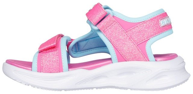 Skechers Sandale »SOLA GLOW SANDAL« Sommerschuh mit Klettverschluss, Größenschablone zum Download