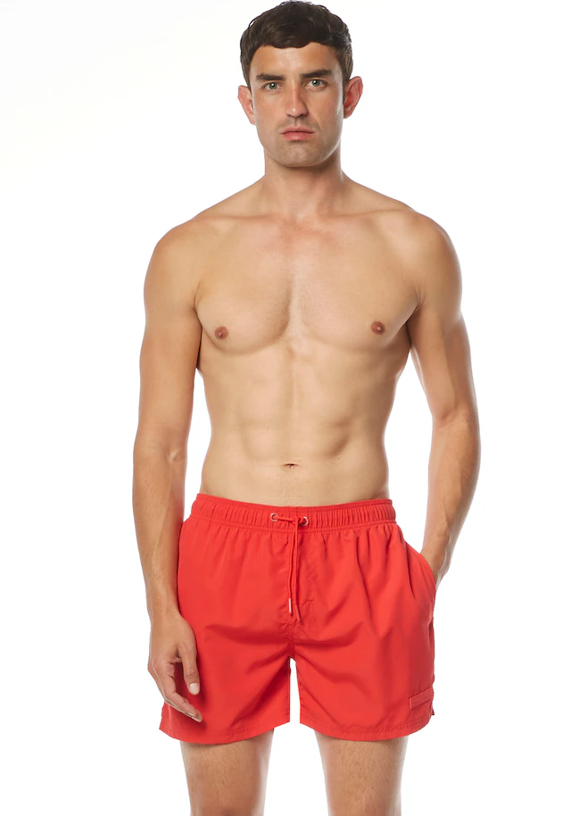 Bruno Banani Badeshorts »Boxer Wave Line 2.0 Swim« mit Tunnel-Gummibund