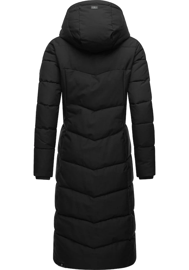 Ragwear Steppmantel »Pavla Extralong« zeitloser, wasserdichter Damen Wintermantel