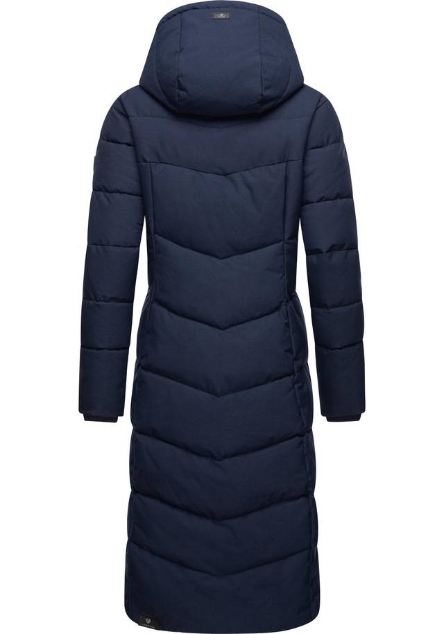 Ragwear Steppmantel »Pavla Extralong« zeitloser, wasserdichter Damen Wintermantel