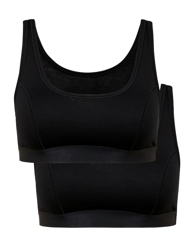 CALIDA Bustier »Benefit Women« 2-lagiger Cup-Bereich, ohne Bügel, elastisch, Single Jersey