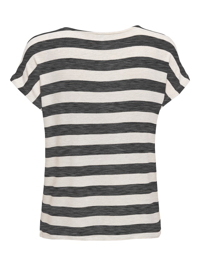 ONLY V-Shirt »ONLLIRA LIFE S/S V-NECK TOP JRS NOOS«