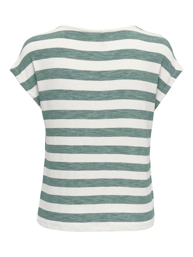 ONLY V-Shirt »ONLLIRA LIFE S/S V-NECK TOP JRS NOOS«