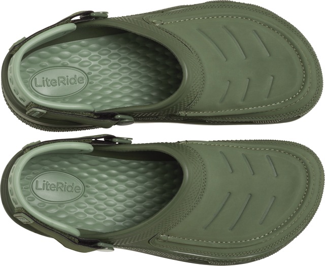 Crocs Clog »Yukon Vista II LiteRide Clog« Sommerschuh, Gartenschuh, Trekking, mit komfortablem Fersenriemen