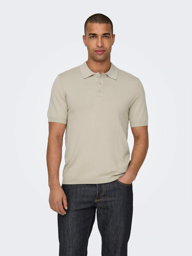 ONLY & SONS Poloshirt »ONSWYLER LIFE REG 14 SS POLO KNIT NOOS«