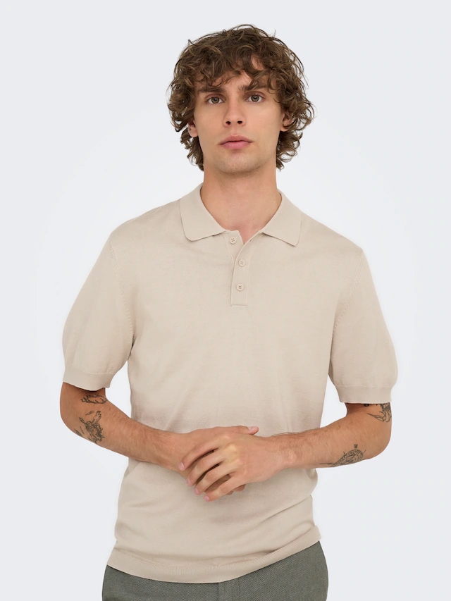 ONLY & SONS Poloshirt »ONSWYLER LIFE REG 14 SS POLO KNIT NOOS«