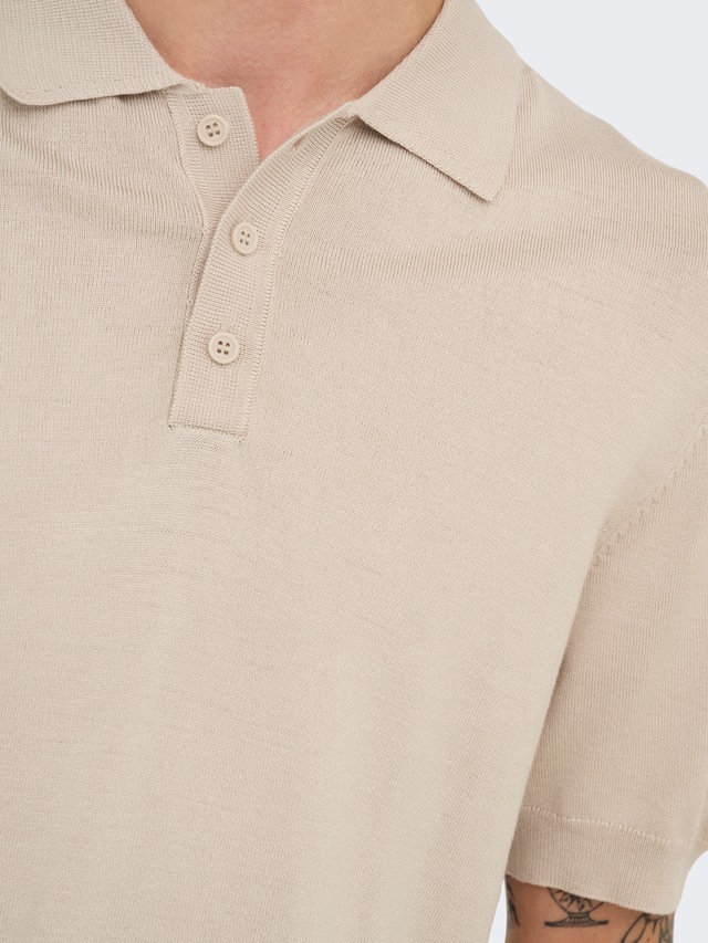 ONLY & SONS Poloshirt »ONSWYLER LIFE REG 14 SS POLO KNIT NOOS«
