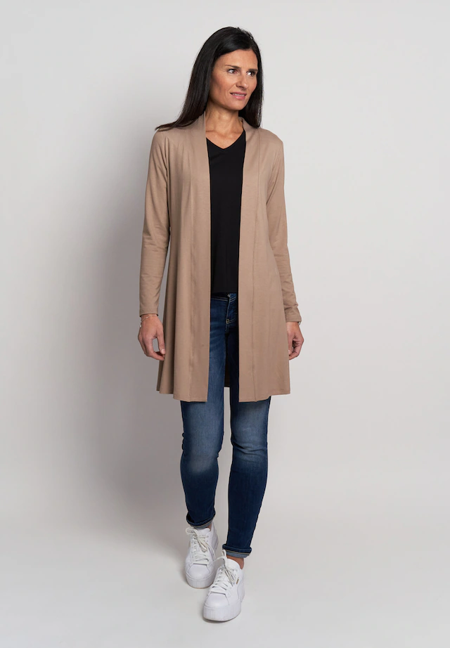 Seidel Moden Cardigan ohne Verschluss und aus Viskose MADE IN GERMANY