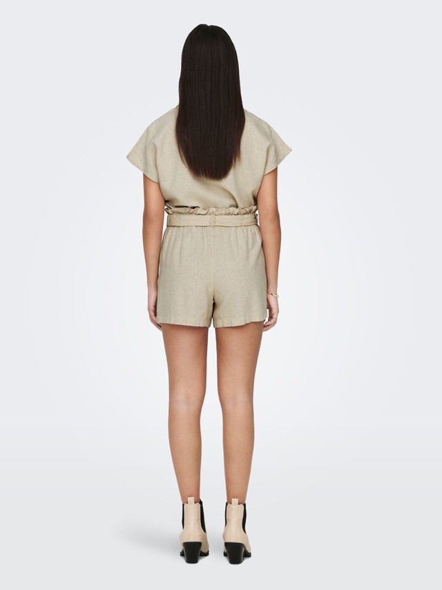 JDY Shorts »JDYSAY MW LINEN SHORTS WVN NOOS«