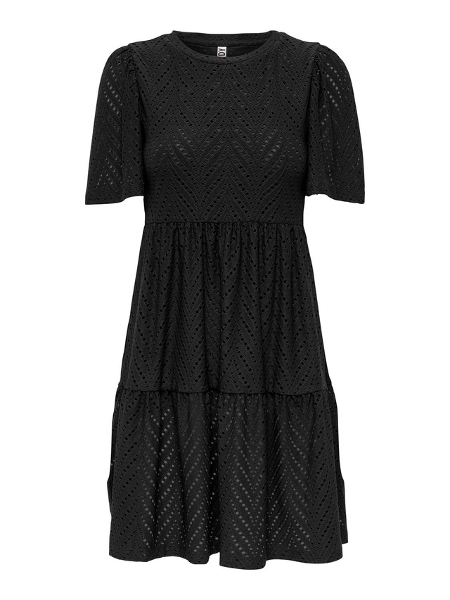 JDY Minikleid »JDYCARLA CATHINKA S/S DRESS JRS NOOS« Kunstfaser, regular fit