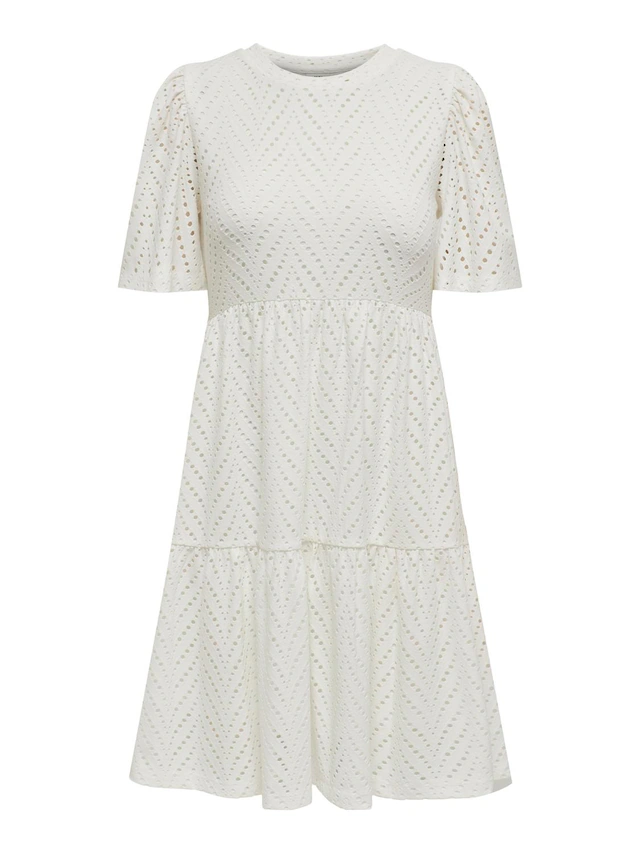 JDY Minikleid »JDYCARLA CATHINKA S/S DRESS JRS NOOS« Kunstfaser, regular fit