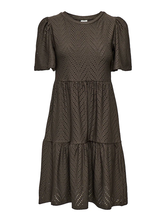 JDY Minikleid »JDYCARLA CATHINKA S/S DRESS JRS NOOS« Kunstfaser, regular fit