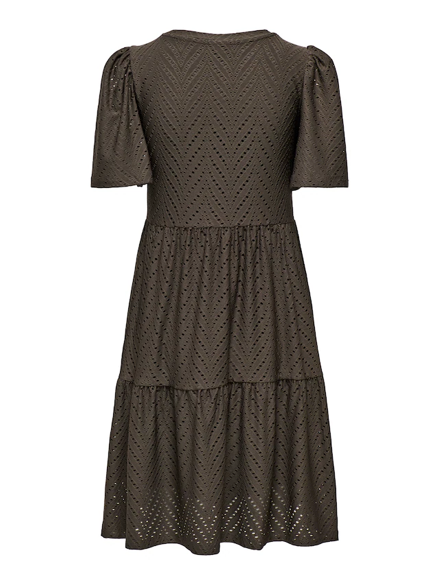 JDY Minikleid »JDYCARLA CATHINKA S/S DRESS JRS NOOS« Kunstfaser, regular fit
