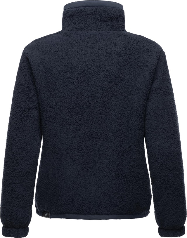 Ragwear Sweatjacke »Nordicka« Sportliche Kapuzenjacke mit Kunstleder-Elementen