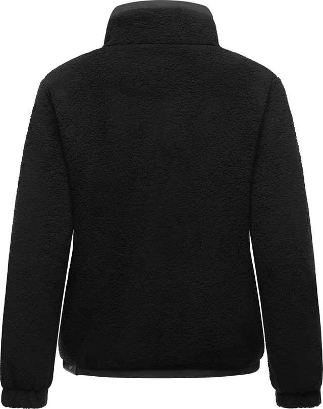 Ragwear Sweatjacke »Nordicka« Sportliche Kapuzenjacke mit Kunstleder-Elementen