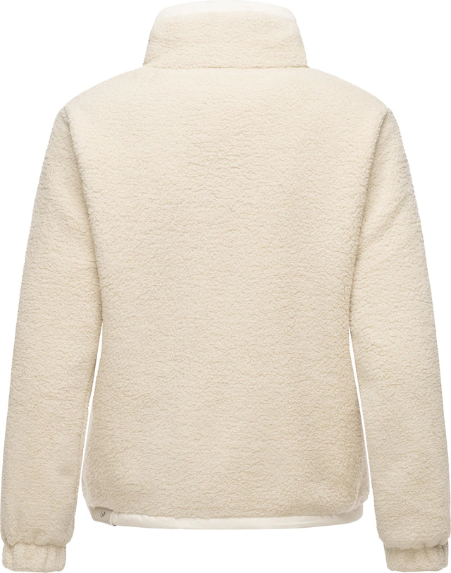 Ragwear Sweatjacke »Nordicka« Sportliche Kapuzenjacke mit Kunstleder-Elementen