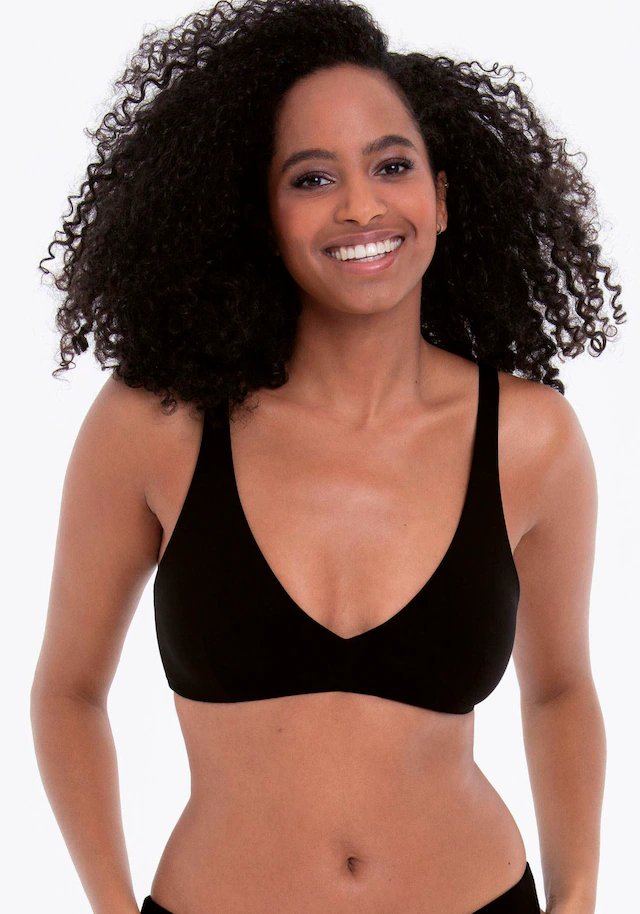 Rosa Faia Triangel-Bikini-Top »Pure« verstellbare Träger, ohne Bügel, Brustfutter, basic, Mix & Match