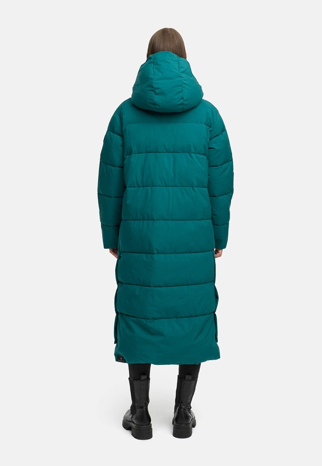 Ragwear Wintermantel »Patrise« Extralanger Damen Winter Steppmantel mit Gehschlitzen