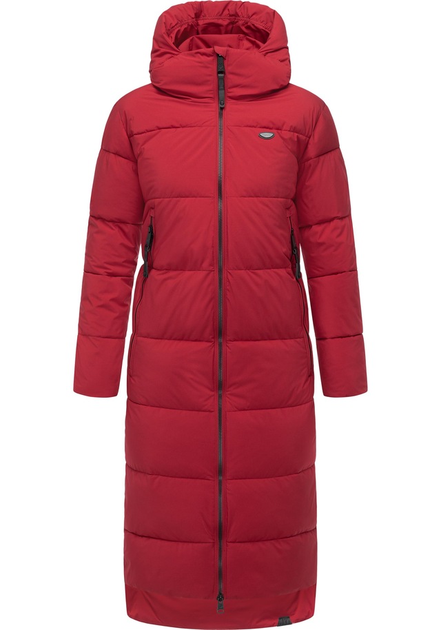 Ragwear Wintermantel »Patrise« Extralanger Damen Winter Steppmantel mit Gehschlitzen