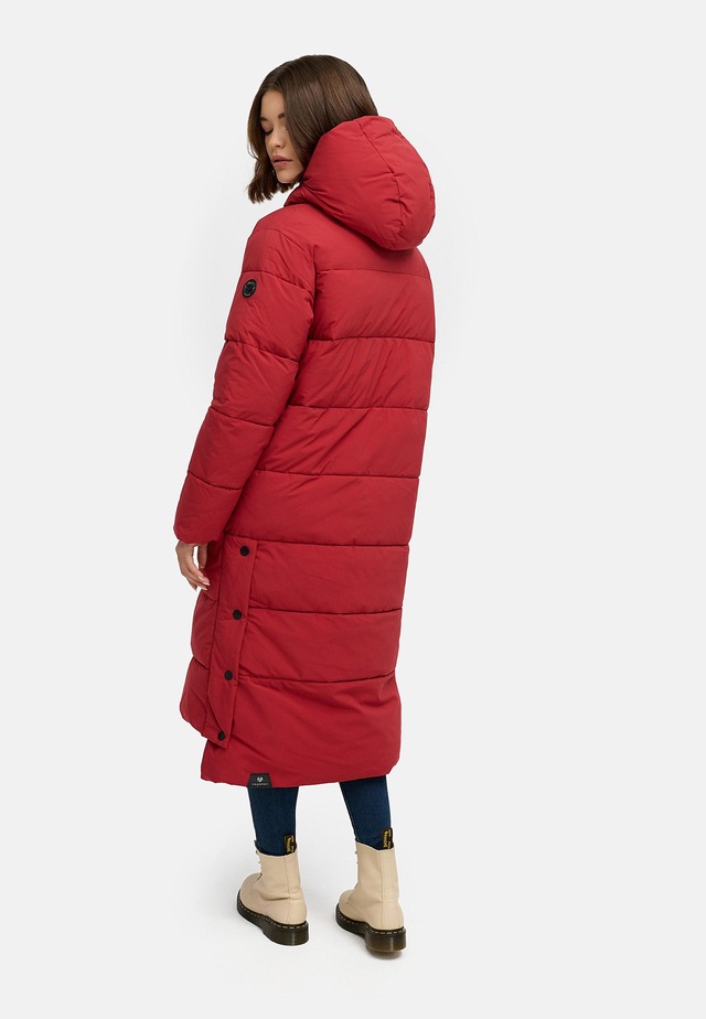 Ragwear Wintermantel »Patrise« Extralanger Damen Winter Steppmantel mit Gehschlitzen
