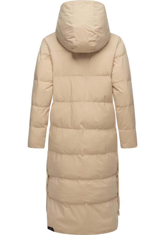 Ragwear Wintermantel »Patrise« Extralanger Damen Winter Steppmantel mit Gehschlitzen