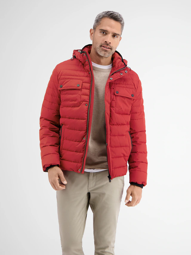 LERROS Winterjacke »Steppjacke mit abnehmbarer Kapuze« mit Kapuze