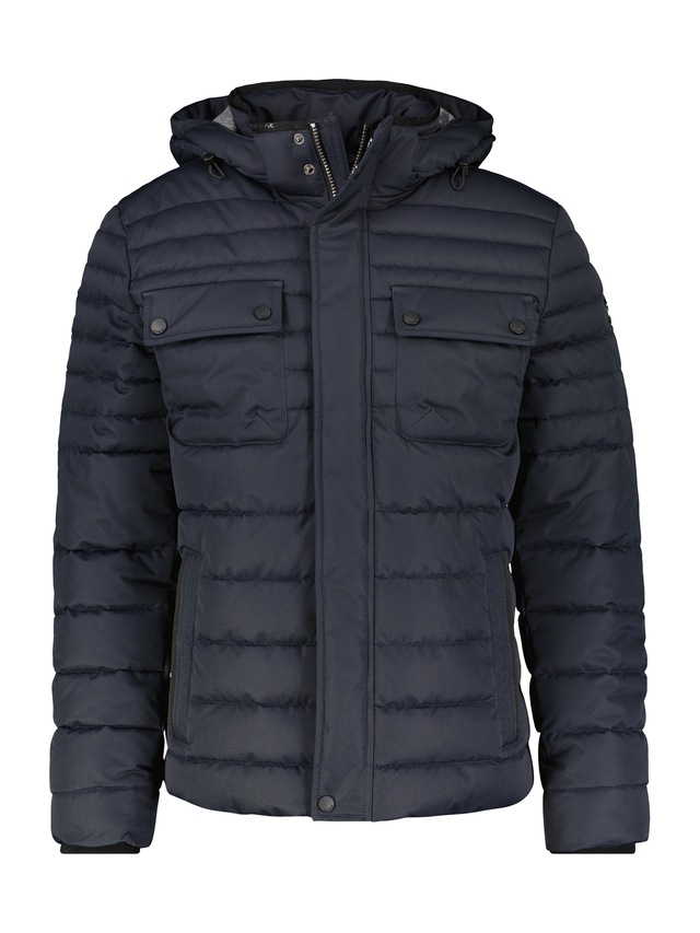 LERROS Winterjacke »Steppjacke mit abnehmbarer Kapuze« mit Kapuze
