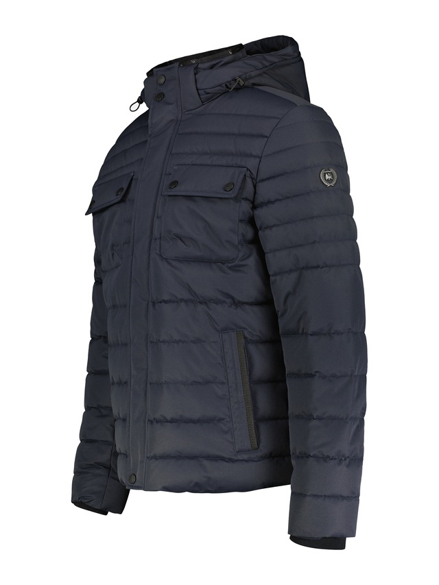 LERROS Winterjacke »Steppjacke mit abnehmbarer Kapuze« mit Kapuze