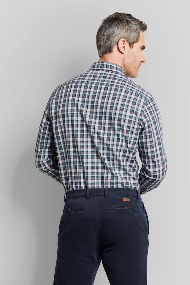 bugatti Langarmhemd »Modern Fit« mit Button-Down-Kragen